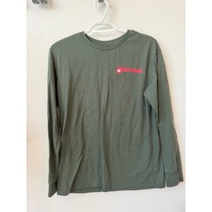 Maruchan Ramen Noodle Soup Graphic Long Sleeve Shirt Olive Green XL TG 14/16